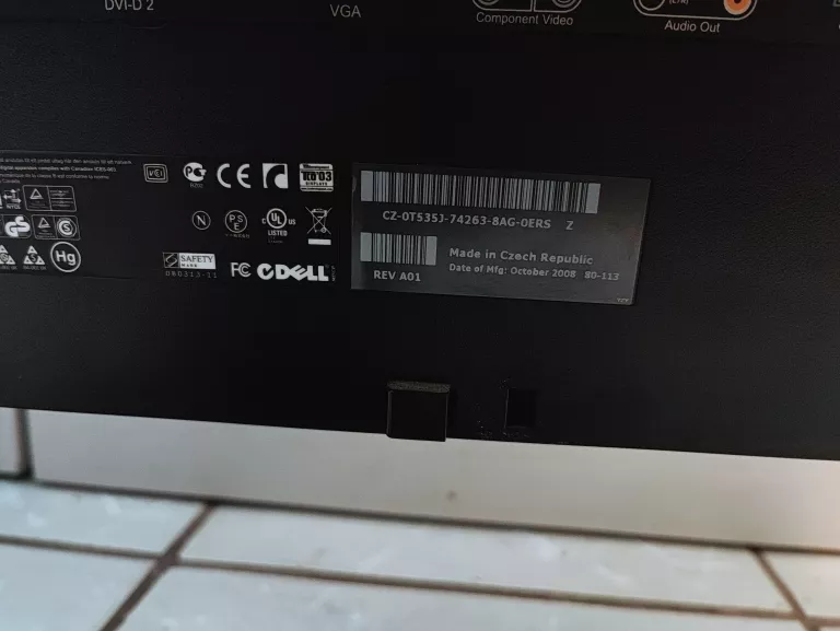MONITOR DELL 2709WB 27"
