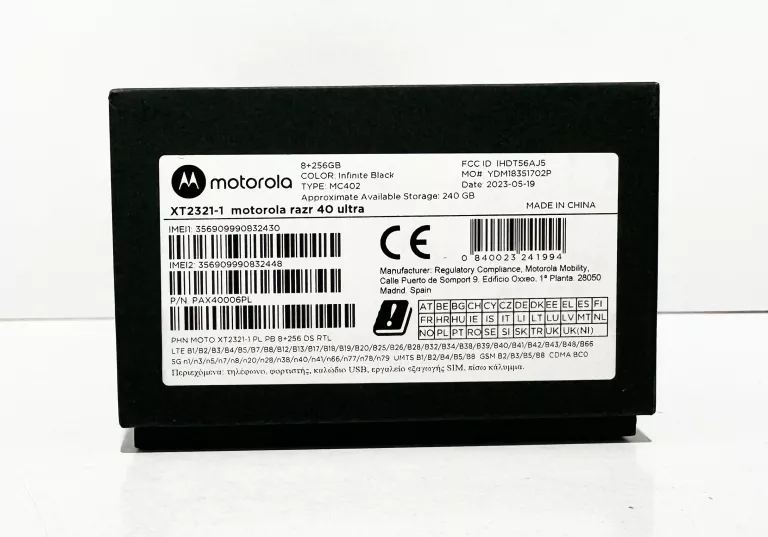 telefon-motorola-razr-40-ultra-faktura-kolor-czarny