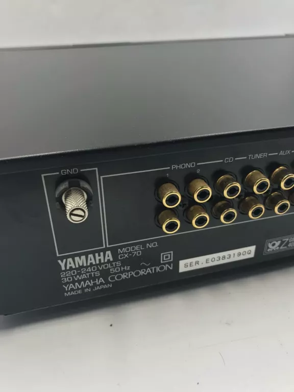 PRZEDWZMACNIACZ YAMAHA CX-70 + OKABLOWANIE