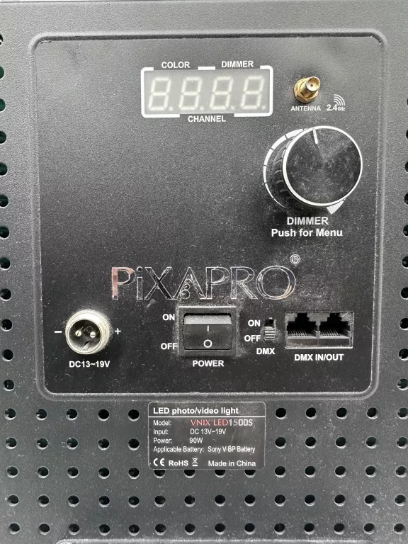 PIXAPRO VNIX 1500S ZESTAW 2 LAMP + STATYWY