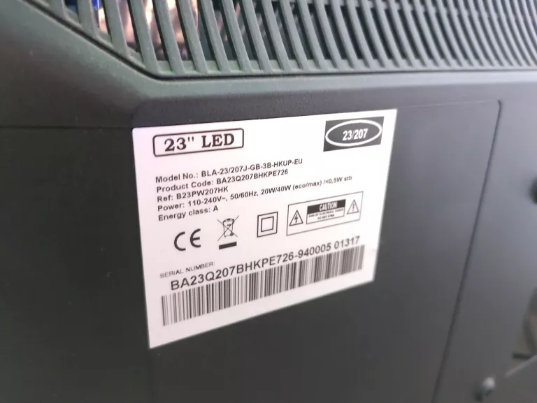 TELEWIZOR BLAUPUNKT BLA-23/207J-GB-3B-HKUP-EU 23"