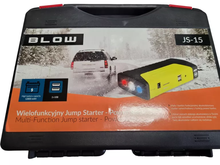 JUMP STARTER BOOSTER POWERBANK BLOW JS-15 WALIZKA