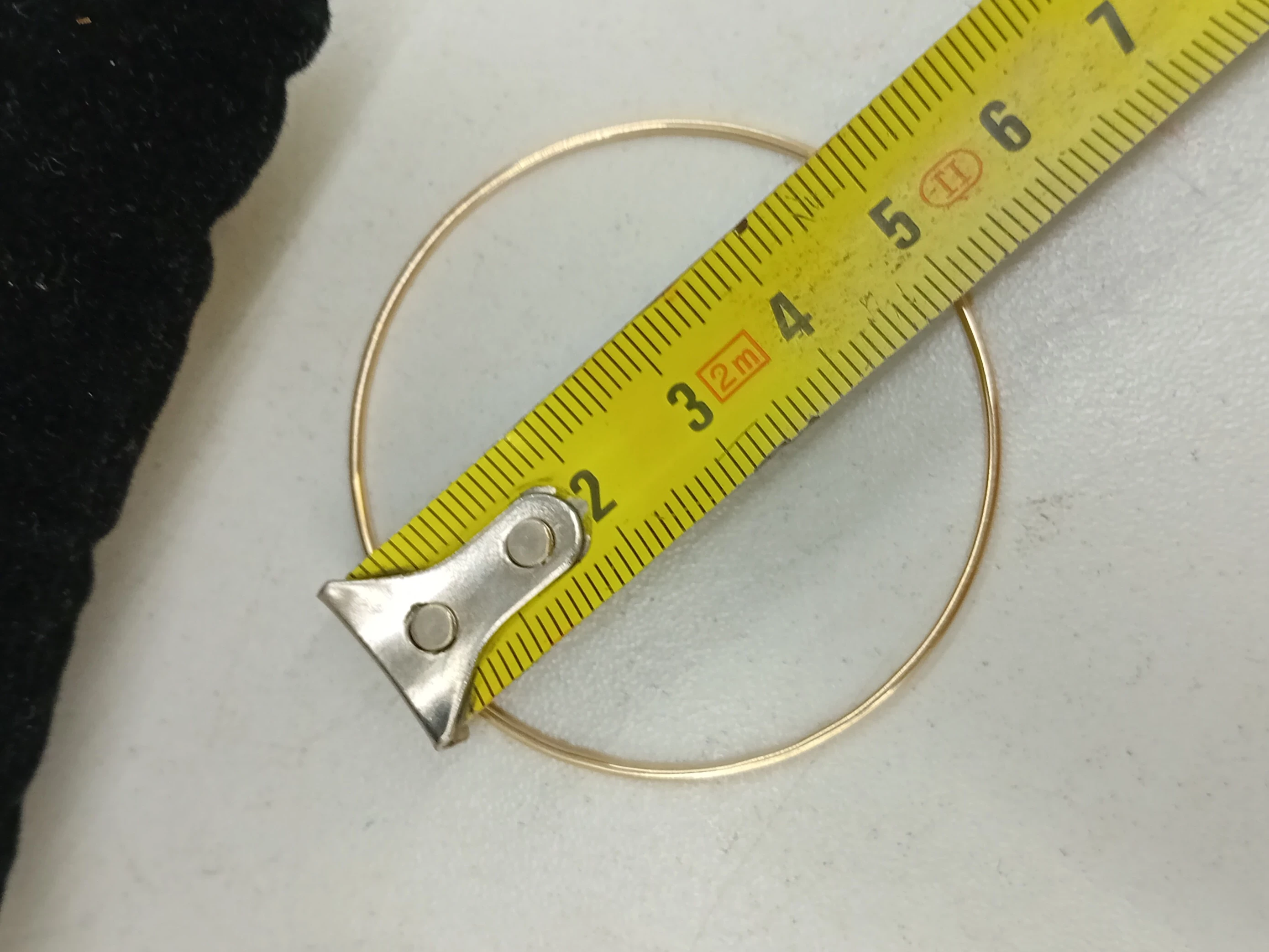 zlote-kolczyki-kola-585-5cm-stan-powystawowy