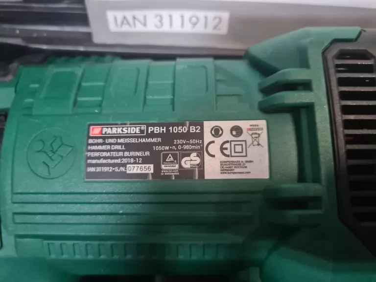 MŁOTOWIERTARKA PARKSIDE PBH 1050 B2