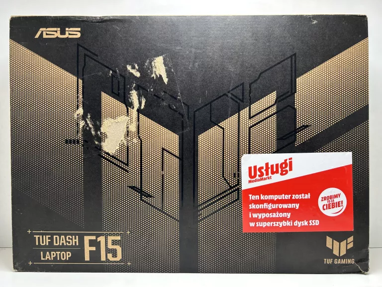ASUS TUF DASH F15 I7-11370H 16GB RTX 3060 512GB