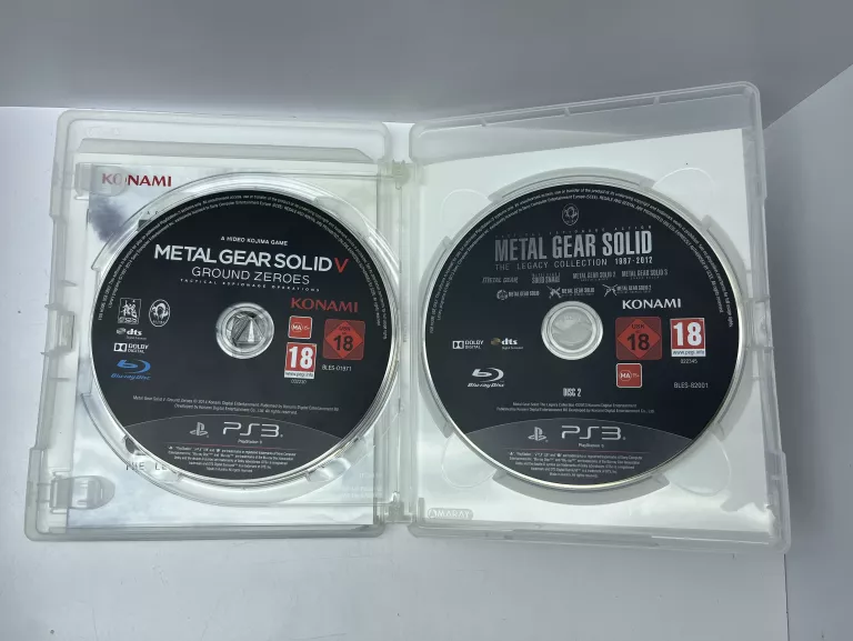 PS3 METAL GEAR SOLID THE LEGACY COLLECTION