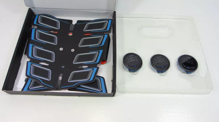 ELEKTROSTYMULATOR MIĘŚNI BRZUCHA SLIMMING ABS KPL