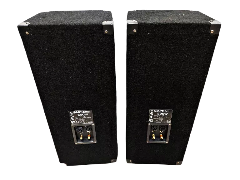 KOLUMNY GŁOŚNIKOWE SKYTEC SM28 500W CZARNE OKAZJA