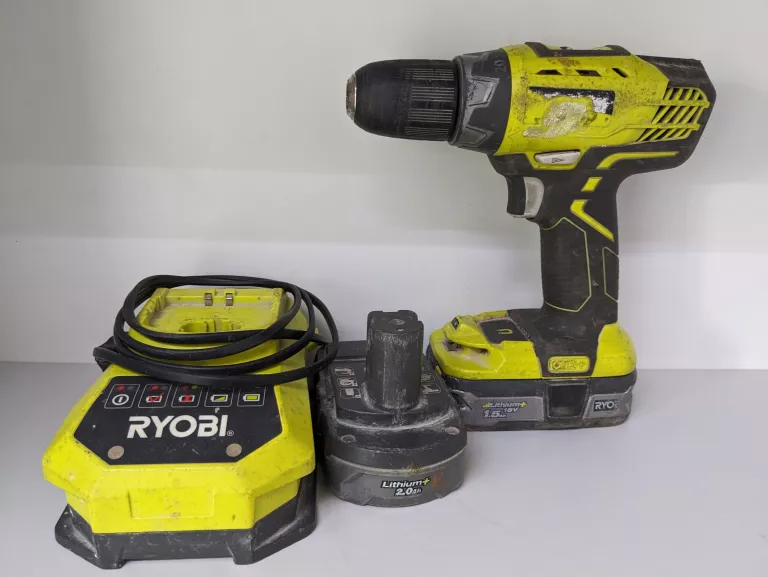 WIERTARKO-WKRĘTARKA RYOBI RCD1802 AKU, ŁAD Wkrętarki