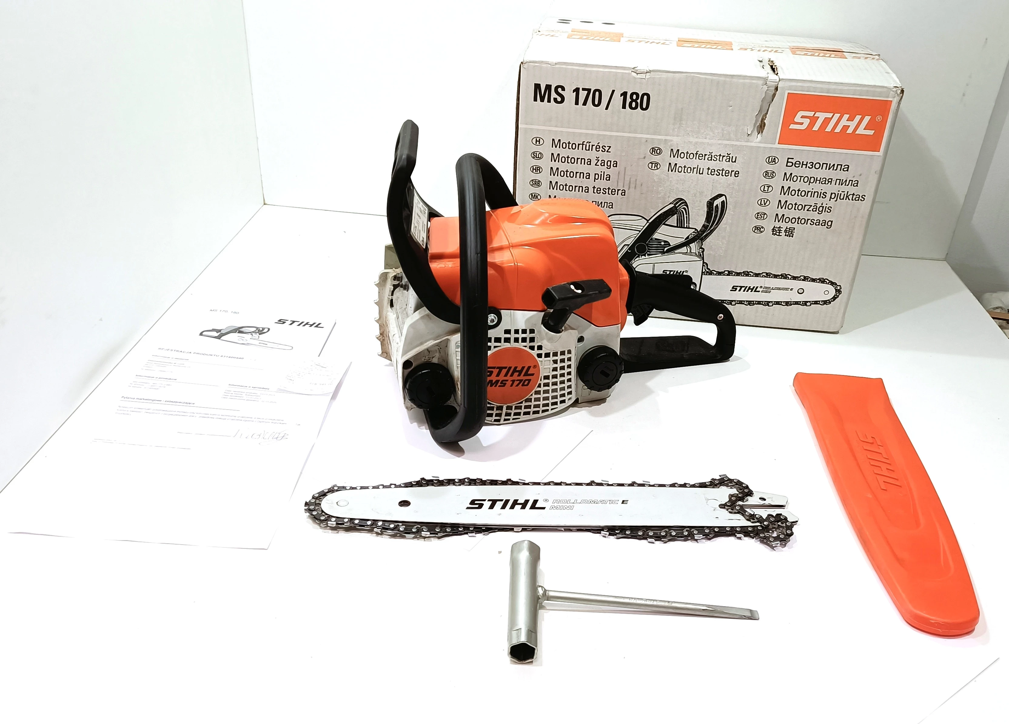 PIŁA SPALINOWA STIHL MS 170 2-MIX 2022R | Piły łańcuchowe | Loombard.pl