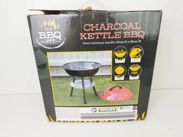 GRILL OGRODOWY Z PRZYKRYWKĄ 50CMX36CM