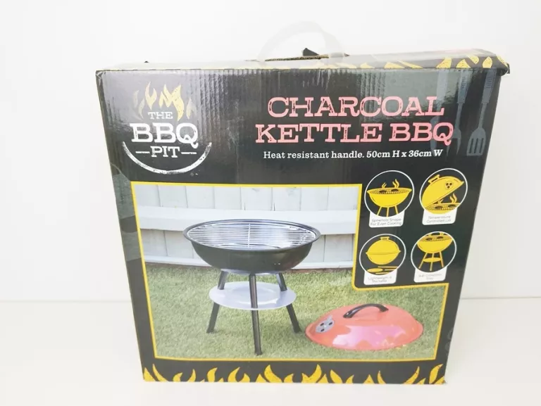 GRILL OGRODOWY Z PRZYKRYWKĄ 50CMX36CM