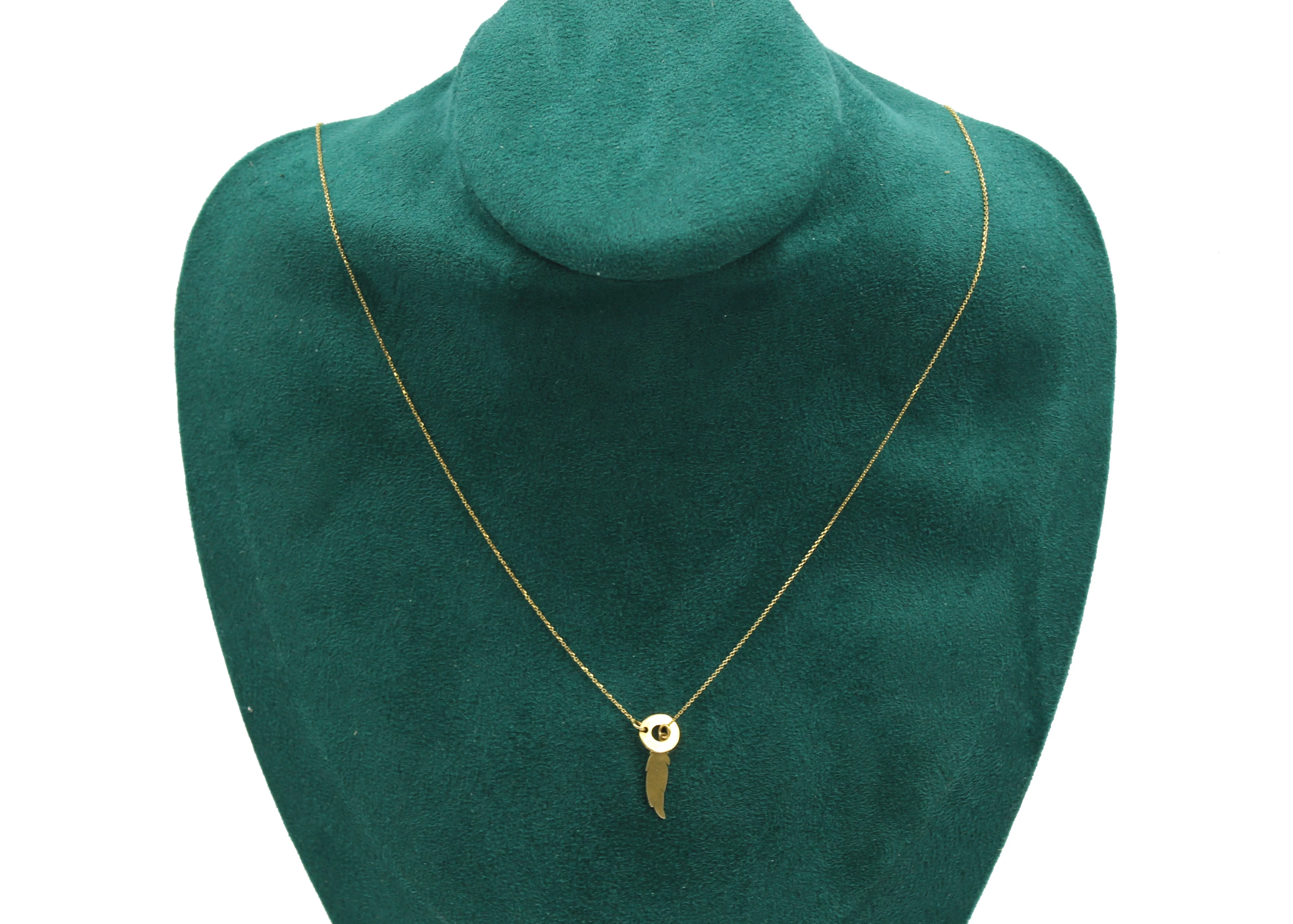 zloty-naszyjnik-piorko-z-kolkiem-apart-p585-w12-pl-szembeka-2-warszawa