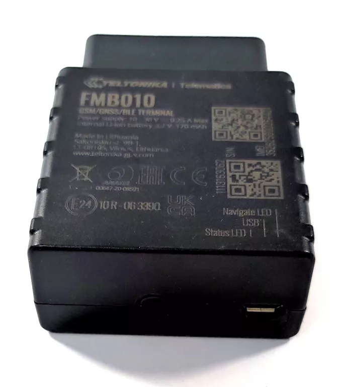 LOKALIZATOR GPS TELTONIKA FMB010 DO SAMOCHODÓW