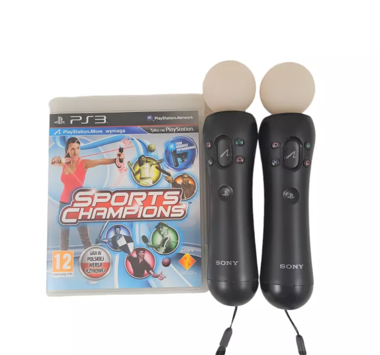 KONTROLERY MOVE SONY CECH-ZCM1E + GRA