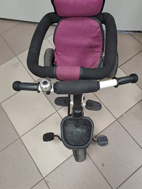 ROWER DLA DZIECKA 3 KOŁOWY FIOLETOWY