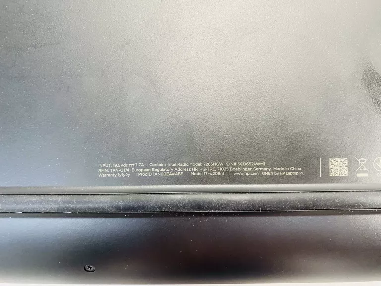 HP OMEN 15, I5-7300HQ, 8GB, 500GB SSD