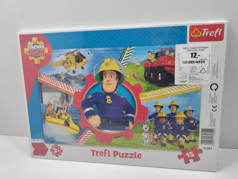 TREFL PUZZLE STRAŻAK SAM 15 ELEMENTÓW