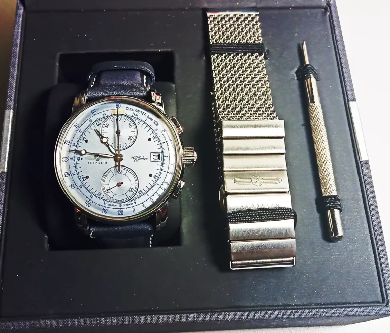 ZEGAREK ZEPPELIN 8670-9/ PUDEŁKO/ BRANSOLETA