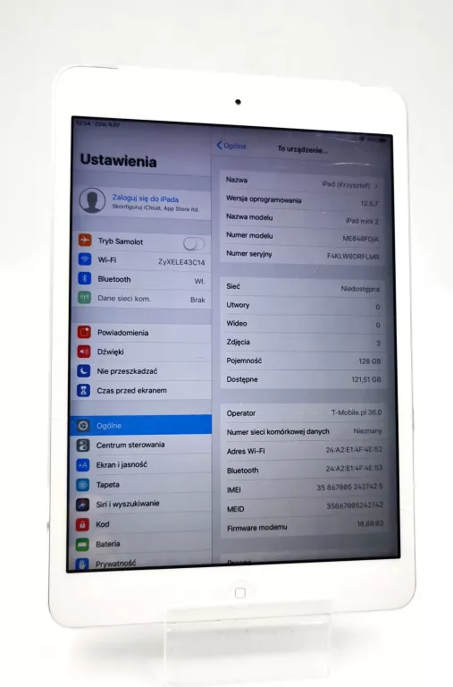 TABLET APPLE IPAD MINI 2 RETINA 128GB LTE A1490