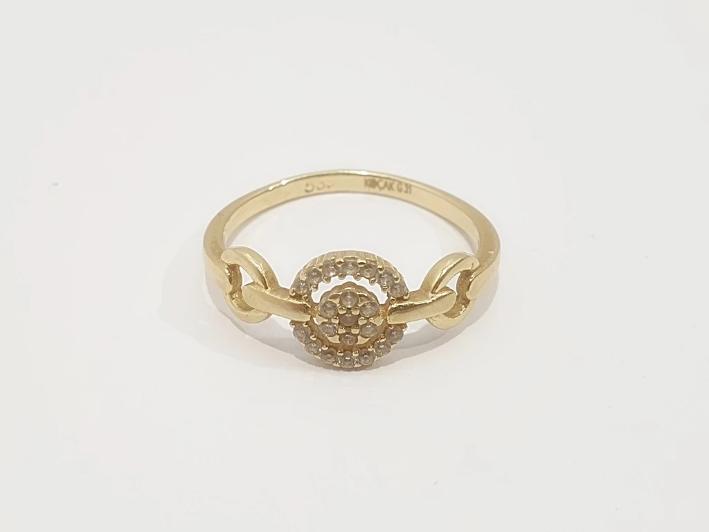 ladny-zloty-pierscionek585-218gr-r17-bazylianska-4j-warszawa