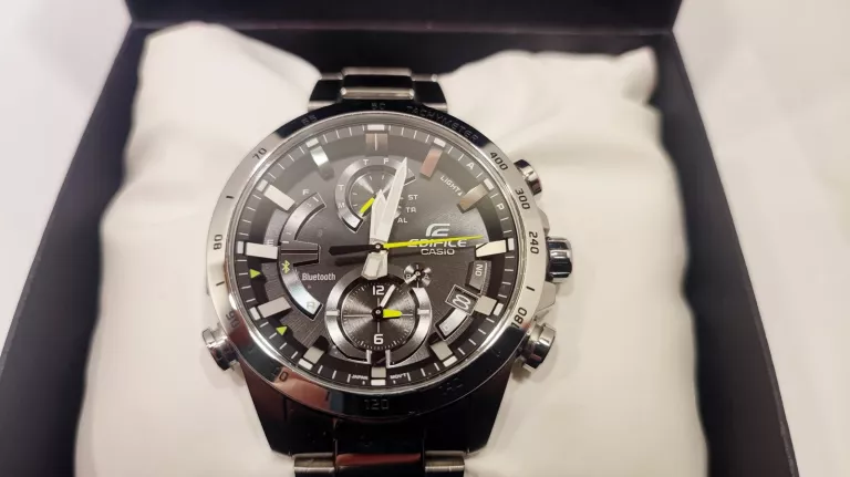 ZEGAREK CASIO EDIFICE EQB 900 SOLAR 10BAR BT IDEAŁ