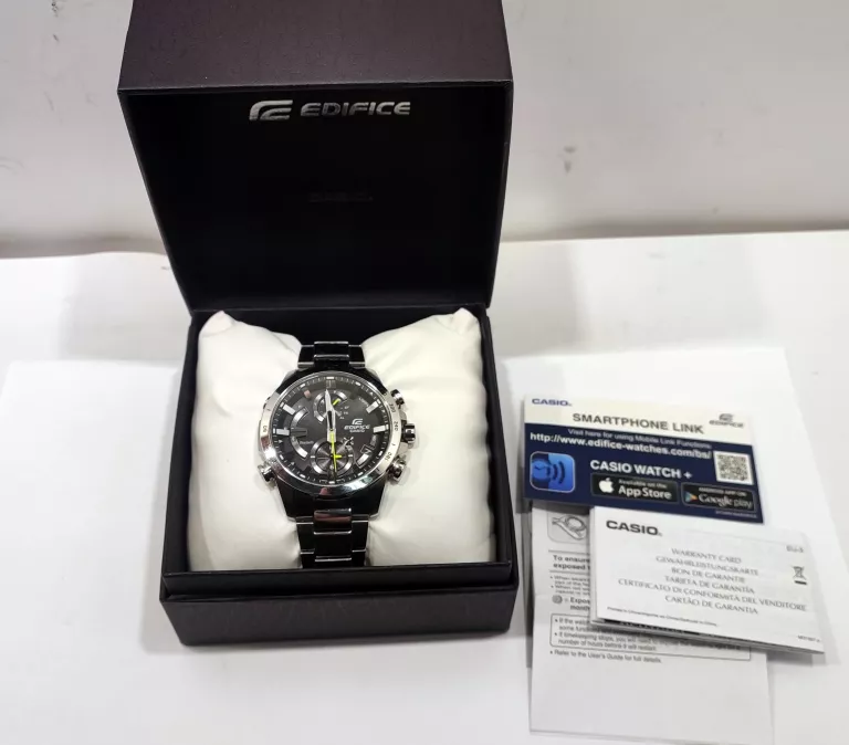 ZEGAREK CASIO EDIFICE EQB 900 SOLAR 10BAR BT IDEAŁ