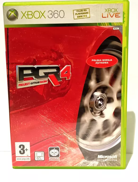 GRA XBOX 360 PGR 4