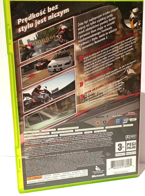 GRA XBOX 360 PGR 4