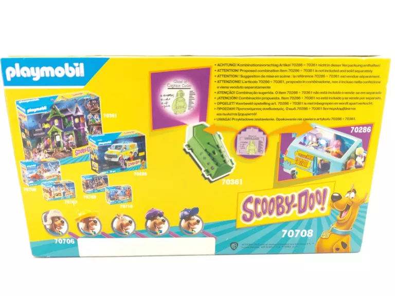 PLAYMOBIL SCOOBY-DOO! 70708 PRZYGODA Z GHOST