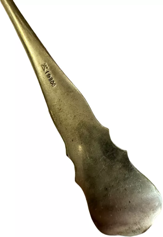 SREBRNY WIDELEC OBIADOWY PRÓBA 800 76,33GR