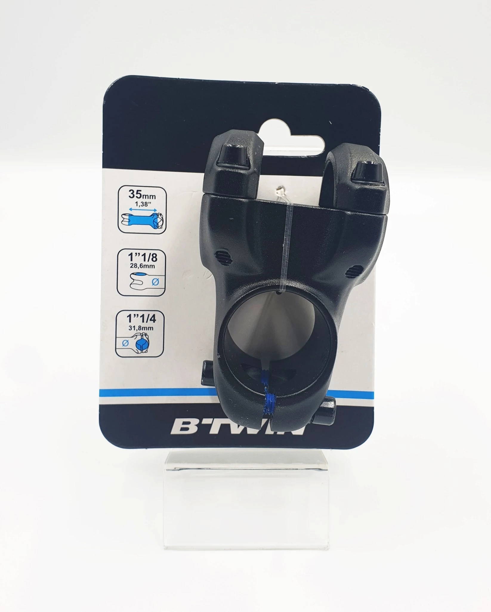 mostek-rowerowy-btwin-35-mm-oversize-318-mm-stan-uzywany