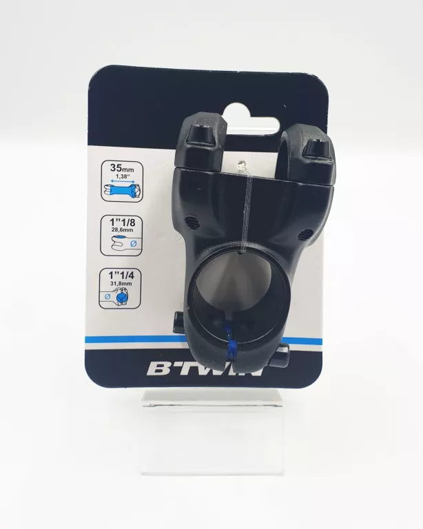 mostek-rowerowy-btwin-35-mm-oversize-318-mm-stan-uzywany