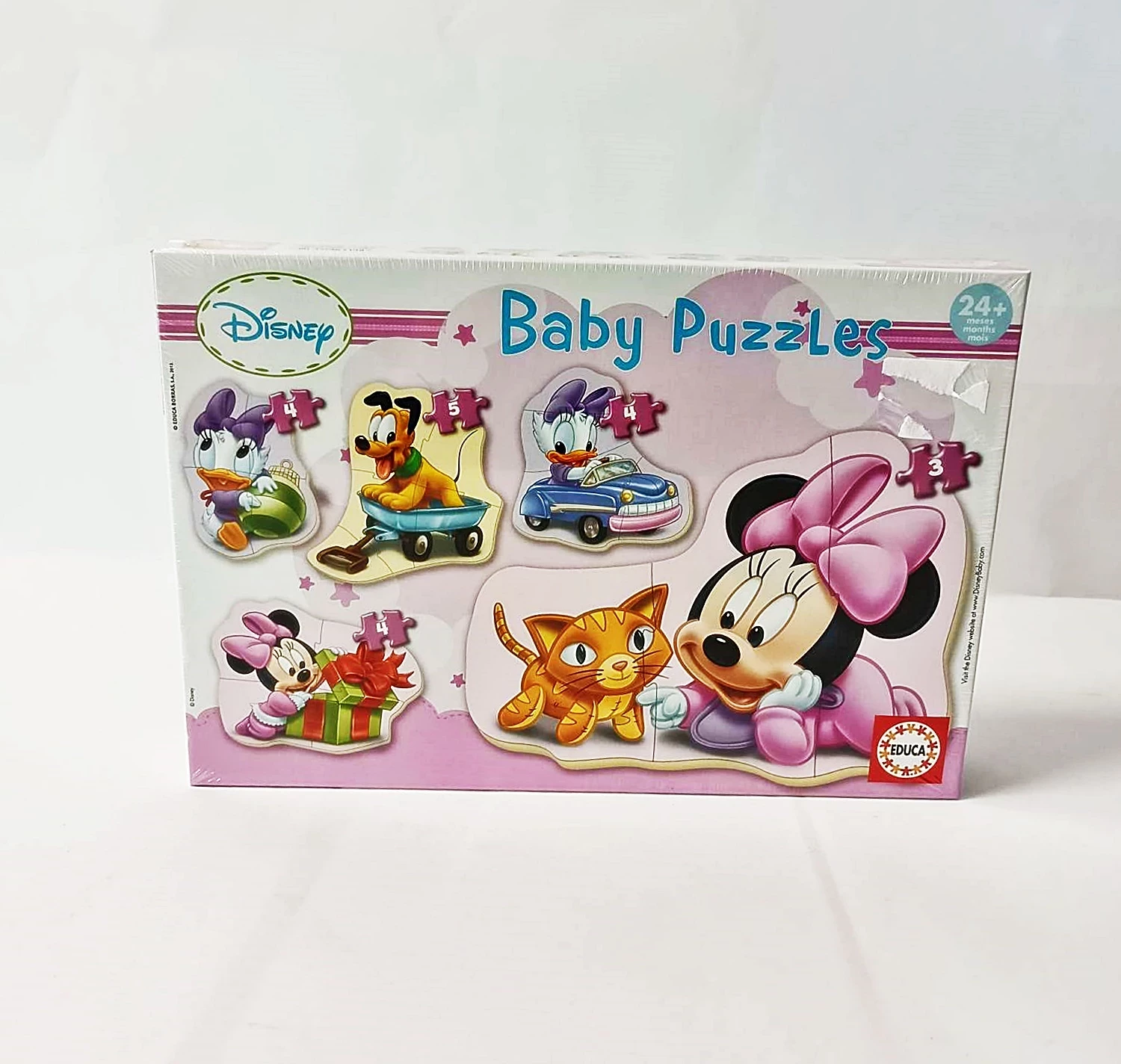 Educa Bébé Minnie - 3, 4 et 5 pièces - Puzzles123