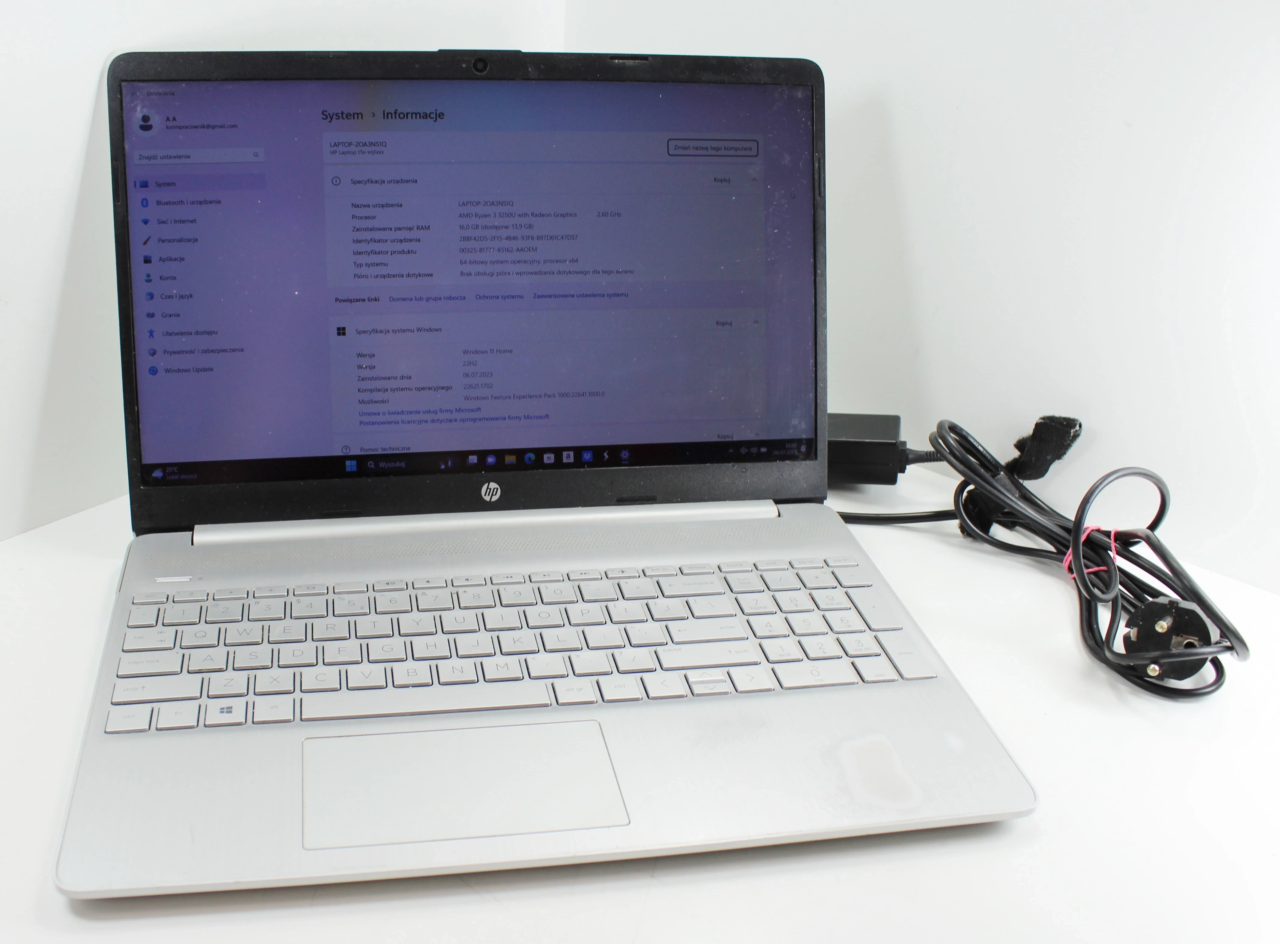 LAPTOP HP 15S-EQ1028NW | Laptopy | Loombard.pl