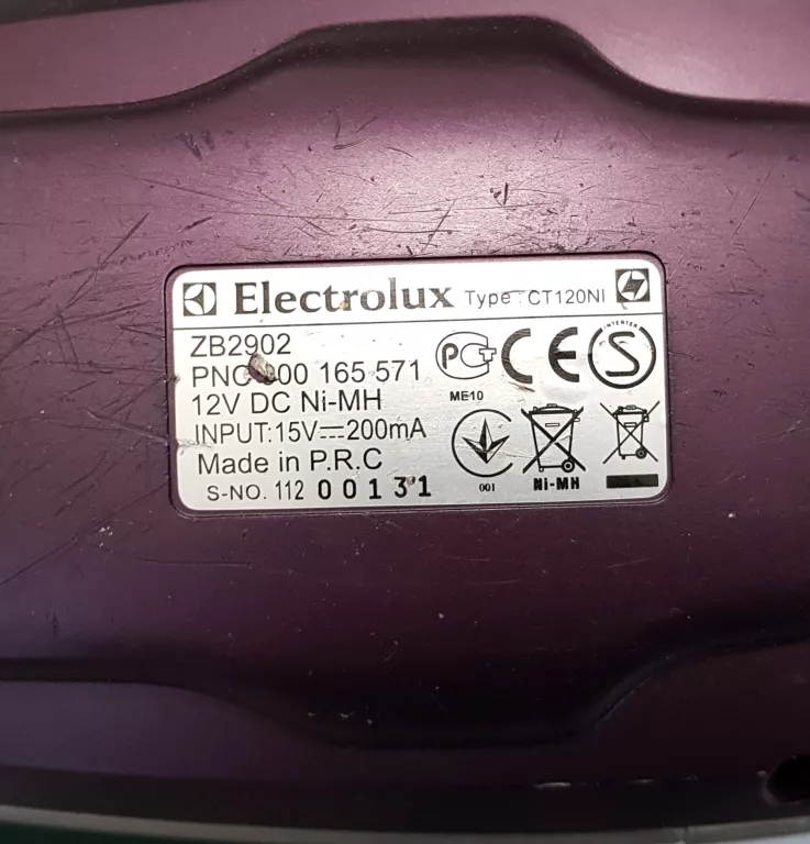 ODKURZACZ ELECTROLUX ERGORAPIDO 2W1 STACJA