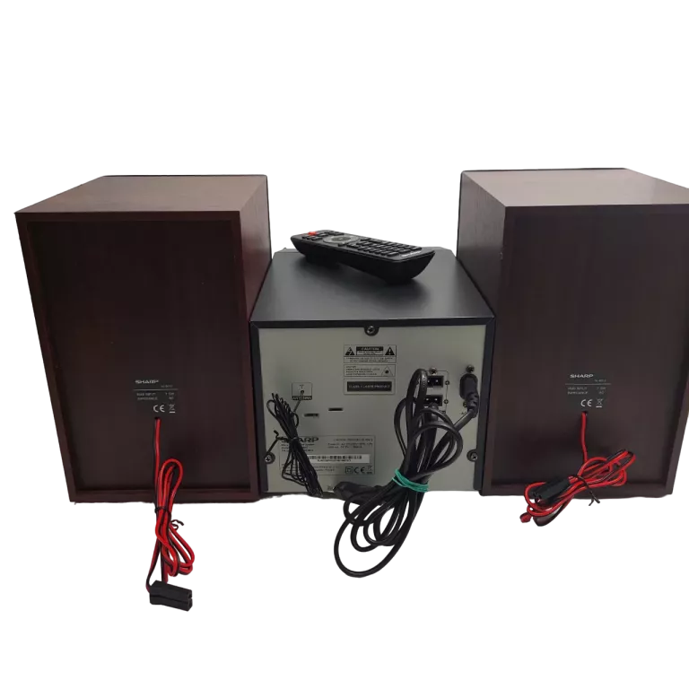 WIEŻA SHARP XLB512 + GŁOŚNIKI BT CD USB AUX Wieże stereo Loombard.pl