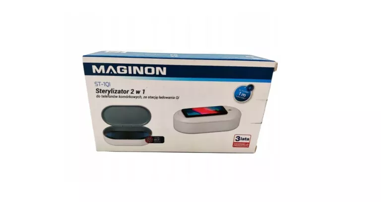 MAGINON STERYLIZATOR 2 W 1 UV ŁADOWARKA INDUKCYJN