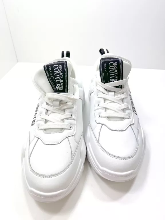 BUTY VERSACE JEANS COUTURE BIAŁE ROZ 45 Z METKA