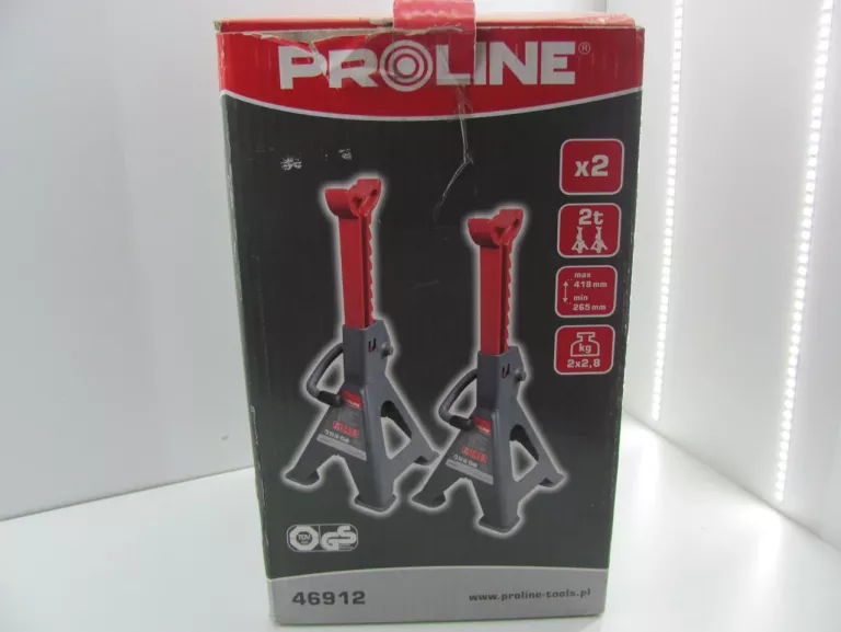 PROLINE STOJAKI POD SAMOCHÓD 2T, 265-418MM