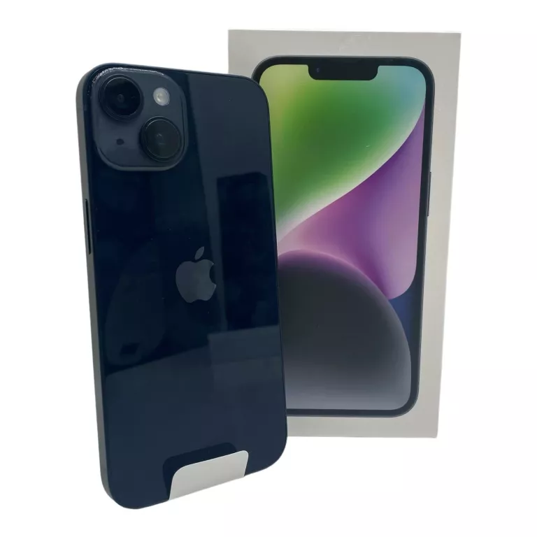 SMARTFON IPHONE 14 CZARNY 128GB / KOMPLET