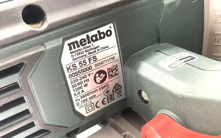 PIŁA TARCZOWA METABO KS 55 FS