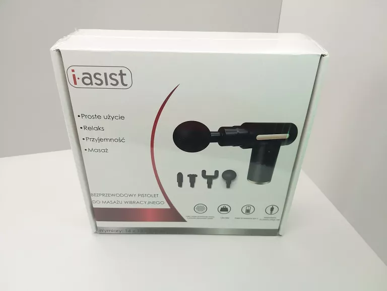 MASAŻER CIAŁA I ASIST PISTOLET MASAŻ WIBRACYJNY