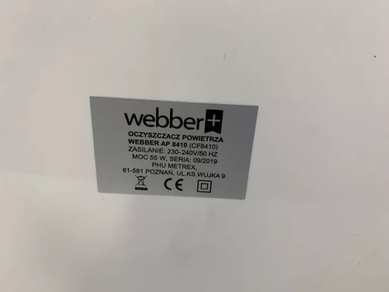 OCZYSZCZACZ POWIETRZA WEBBER AP 8410