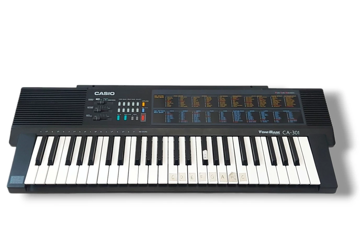 KEYBOARD CASIO TONEBANK CA 301