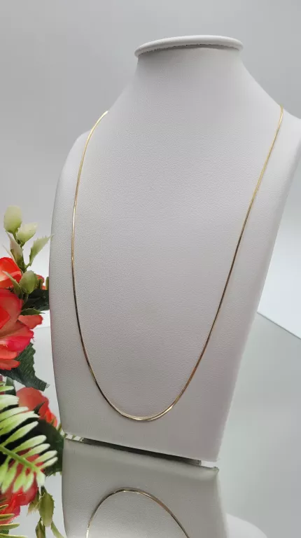 ZŁOTY ŁAŃCUSZEK 585 ŻYŁKA / 3,19G 50CM
