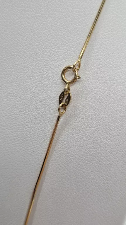 ZŁOTY ŁAŃCUSZEK 585 ŻYŁKA / 3,19G 50CM