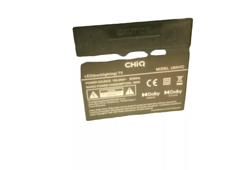 TELEWIZOR CHIQ U65H7C 65" + PILOT ANDROID TV