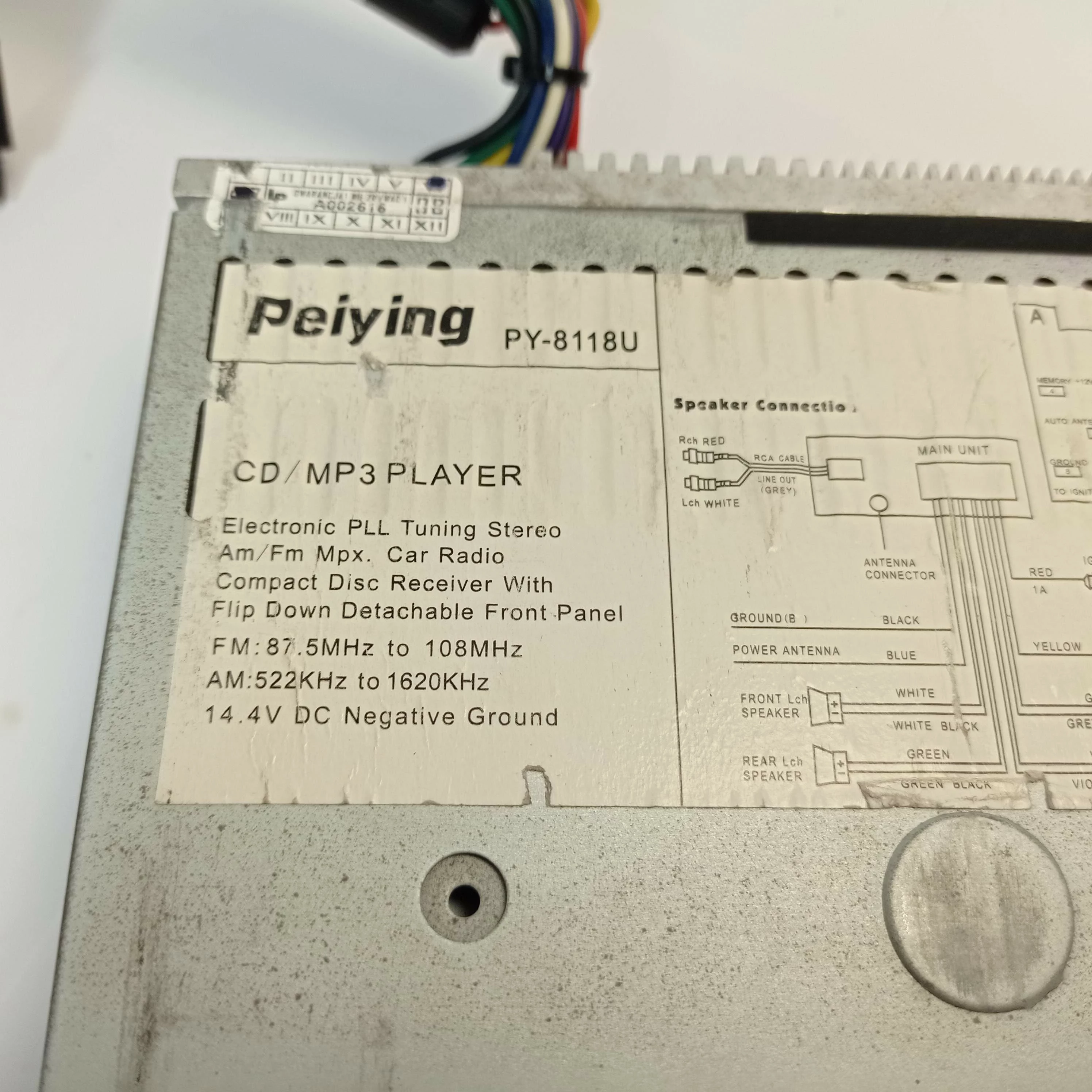 radio-samochodowe-peying-py-8118u-radio-pasmo-fm