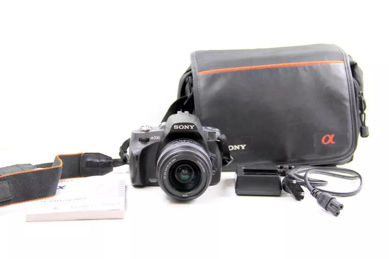 APARAT SONY ALPHA A330 KORPUS OBIEKTYW